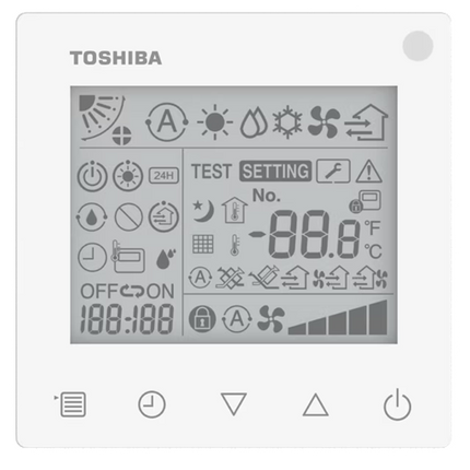 Vrf Toshiba Standard Wired Controller