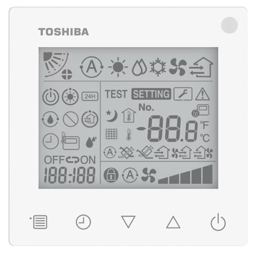 Vrf Toshiba Standard Wired Controller
